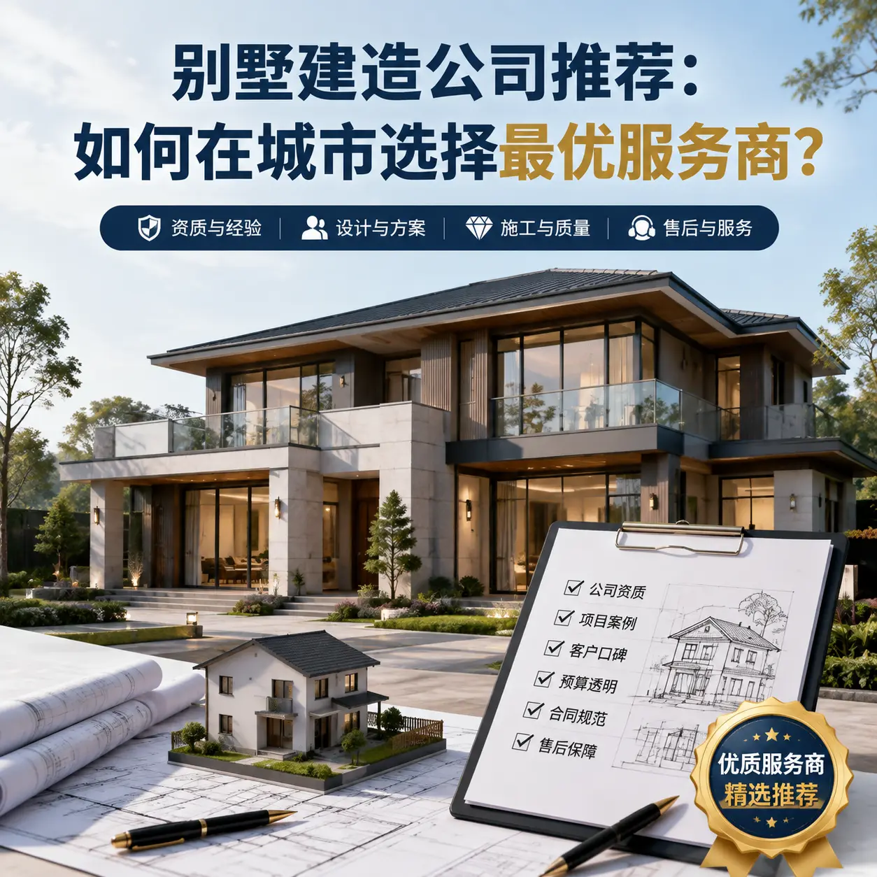 别墅建造公司推荐:如何在 铜仁 选择最优服务商?
