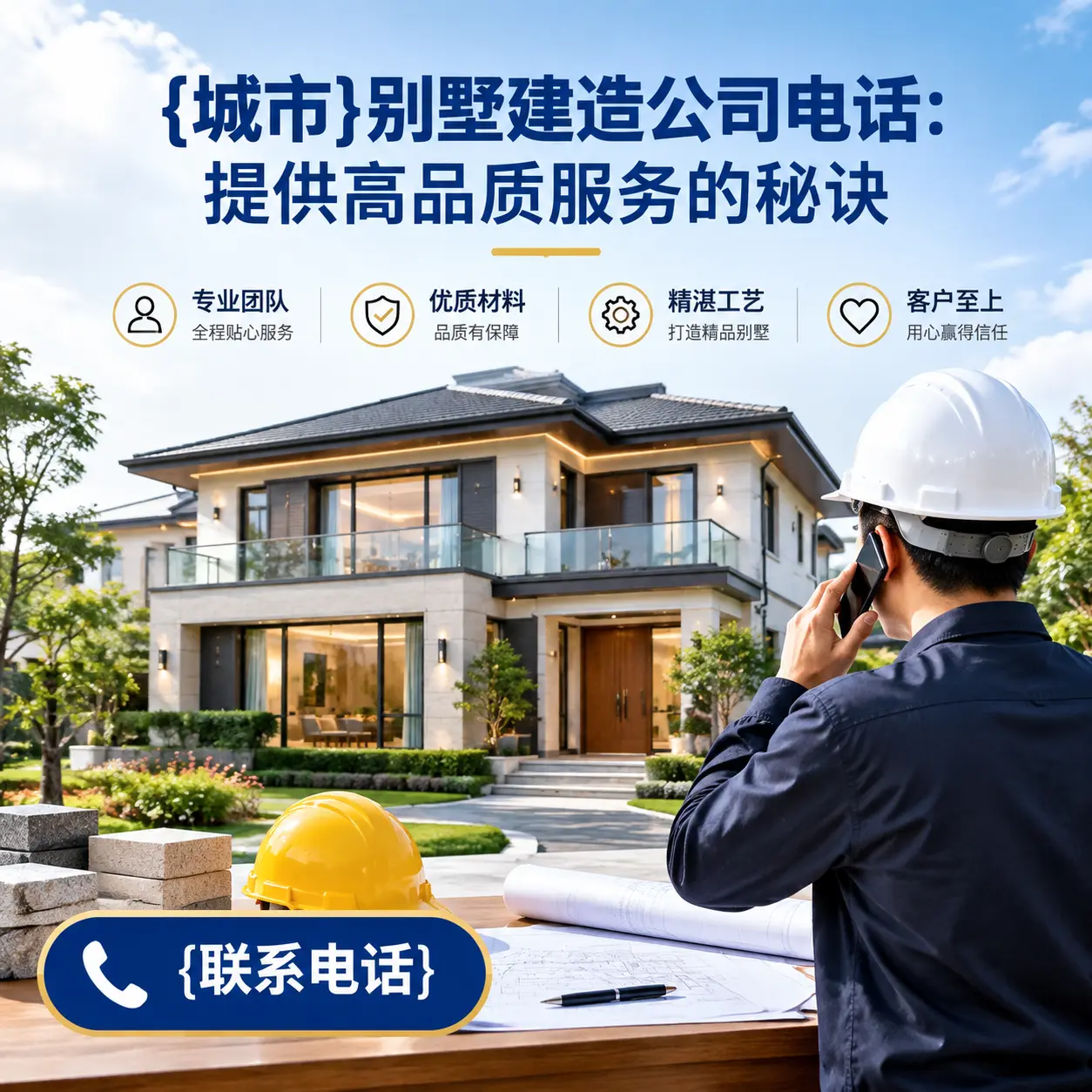 铜仁别墅建造公司电话:提供高品质服务的秘诀