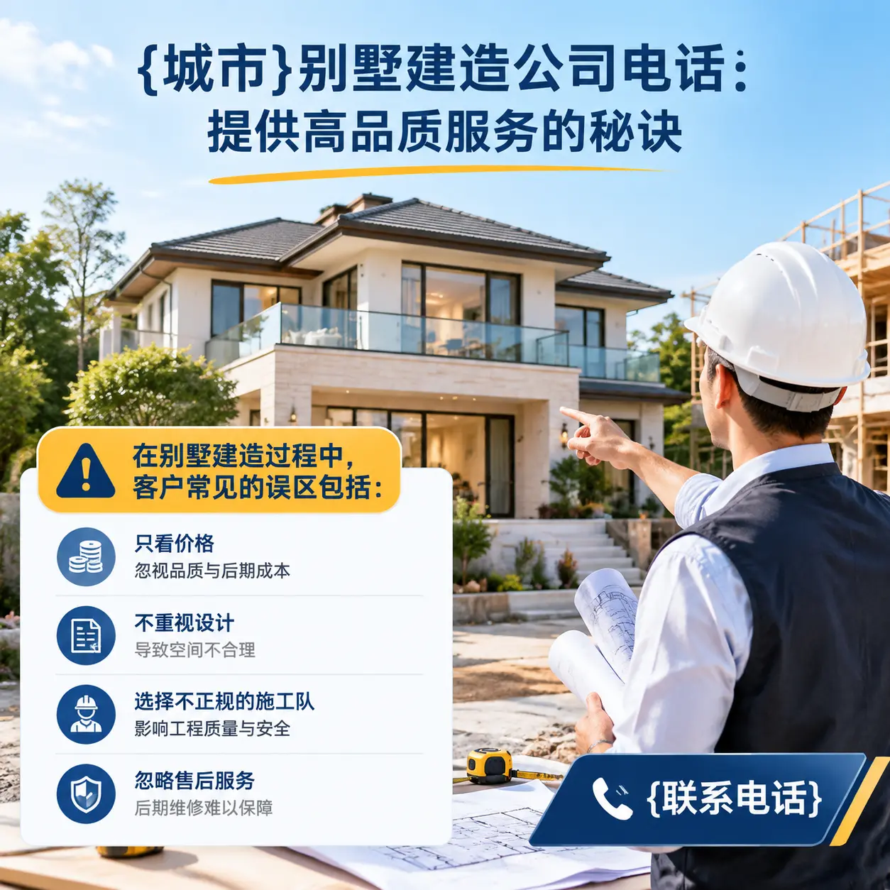 铜仁别墅建造公司电话:提供高品质服务的秘诀