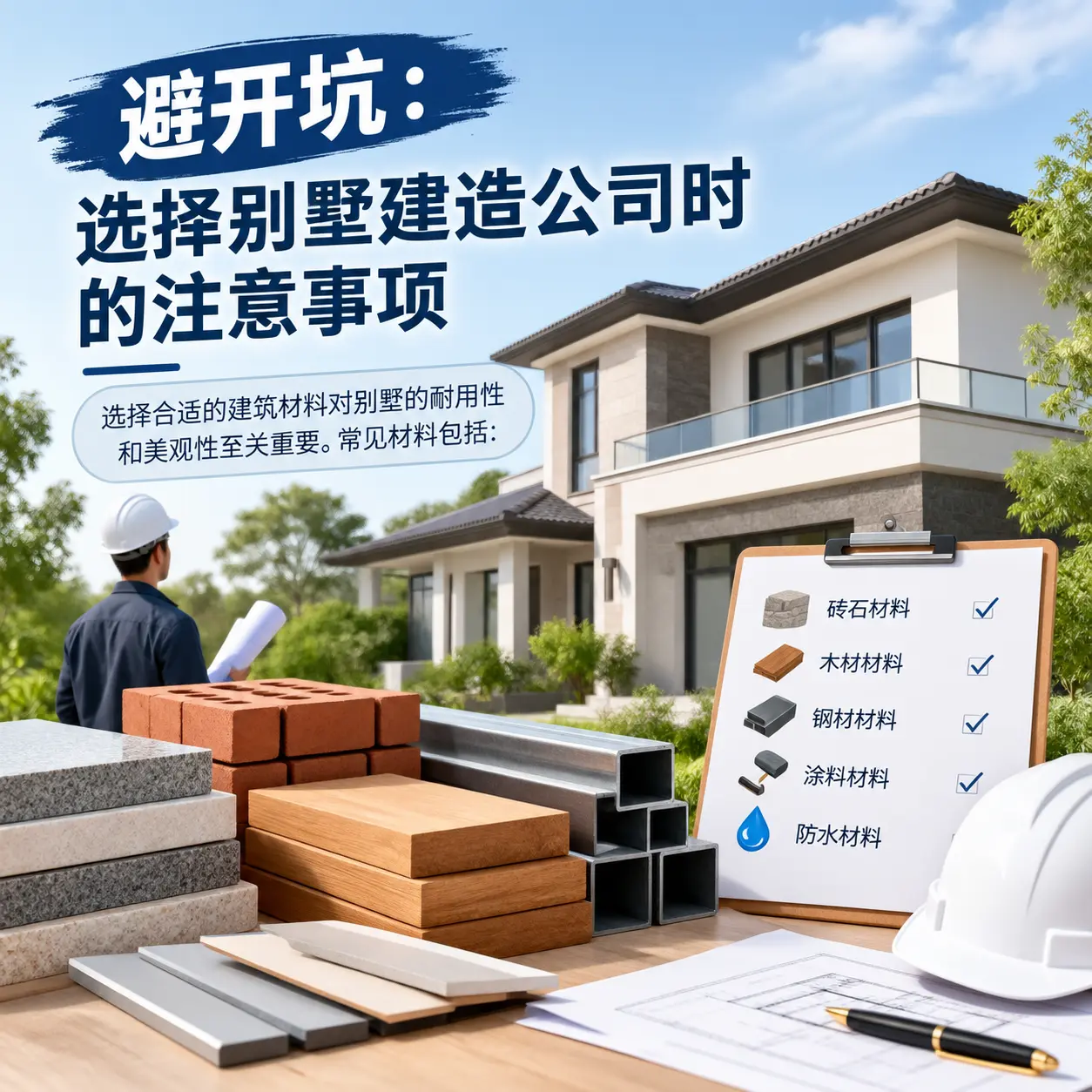 避开坑:选择 铜仁 别墅建造公司时的注意事项