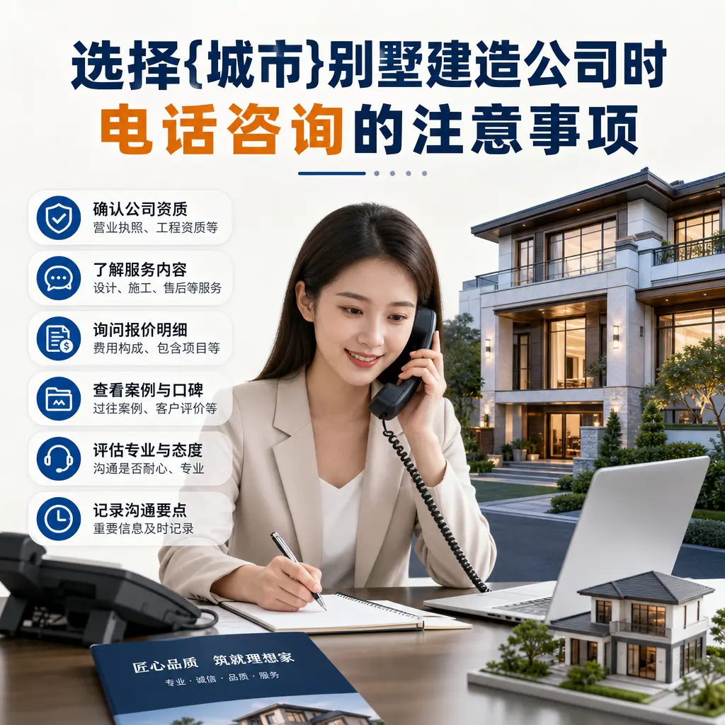选择铜仁别墅建造公司时，电话咨询的注意事项