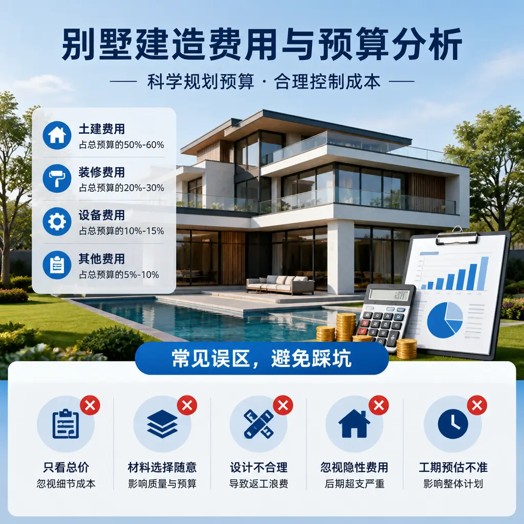 别墅建造公司推荐： 铜仁 建造别墅的费用与预算分析