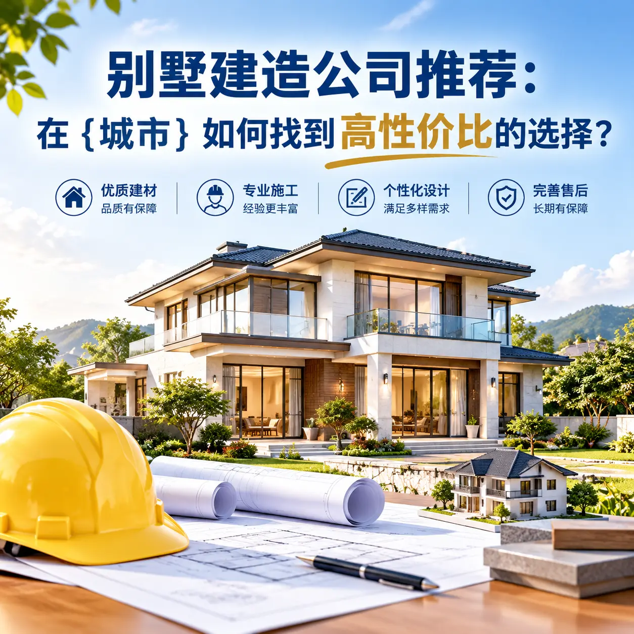 别墅建造公司推荐:在 铜仁 如何找到高性价比的选择?