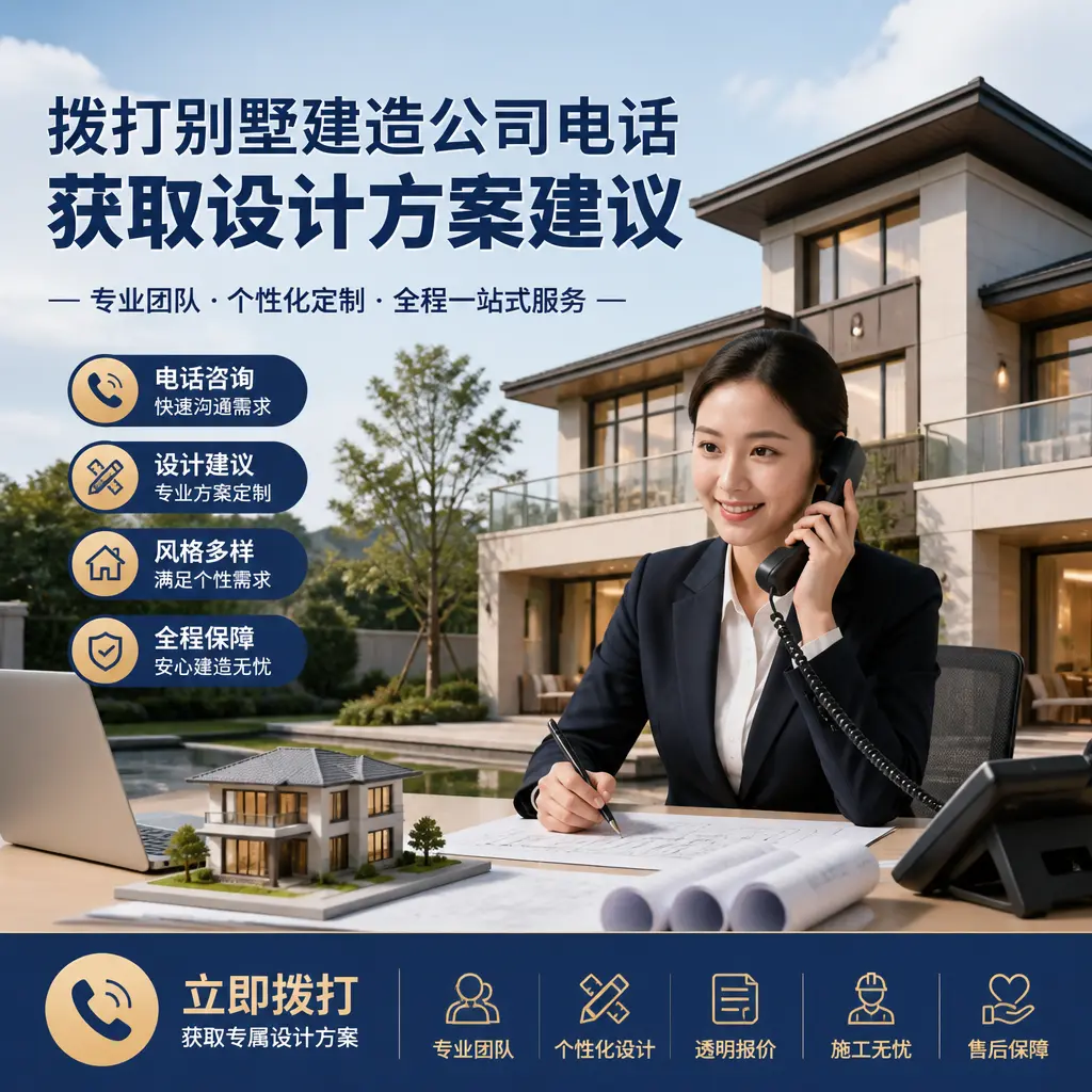 拨打铜仁别墅建造公司电话,获取设计方案建议