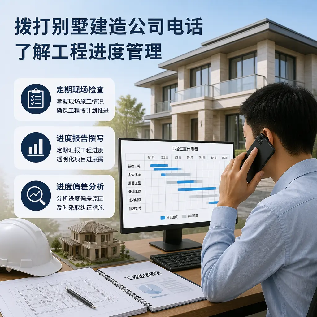 拨打铜仁别墅建造公司电话,了解工程进度管理