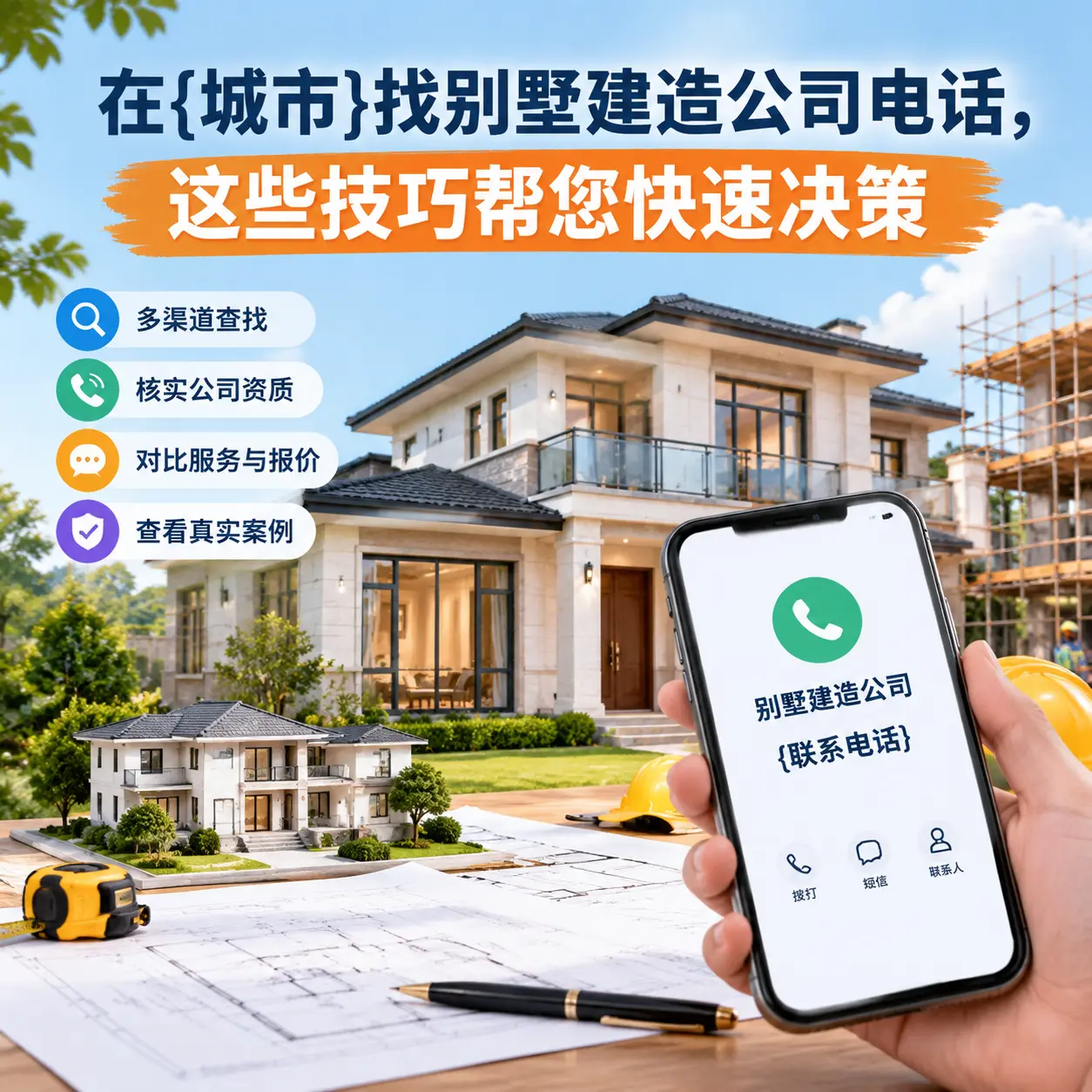在铜仁找别墅建造公司电话,这些技巧帮您快速决策