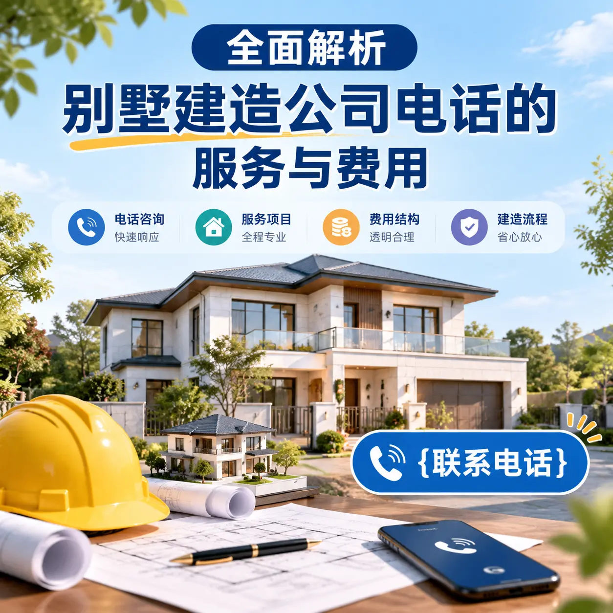 全面解析铜仁别墅建造公司电话的服务与费用