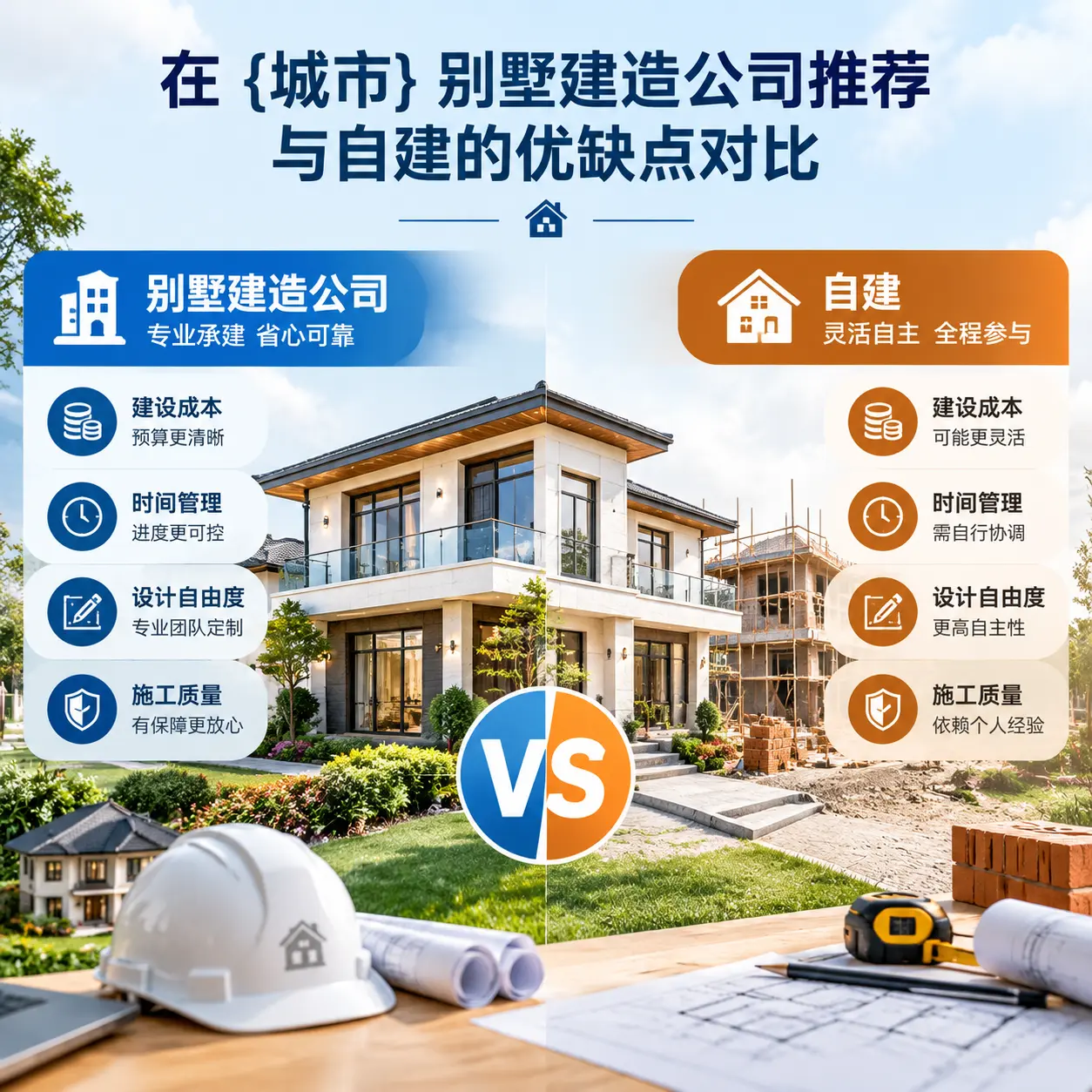 在 铜仁 别墅建造公司推荐与自建的优缺点对比
